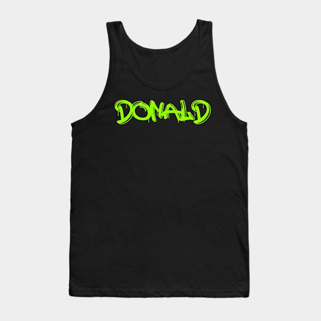 Donald Tank Top by BjornCatssen